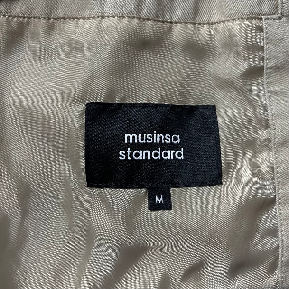 musinsa standard 무신사스탠다드 해링턴 자켓 상품이미지4