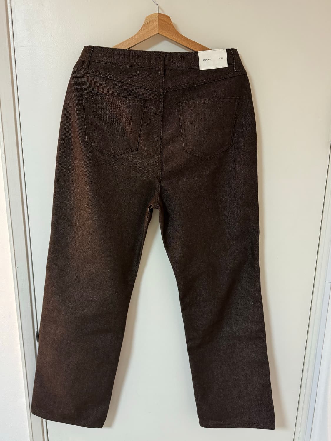 Amomento indigo denim brown 상품이미지3