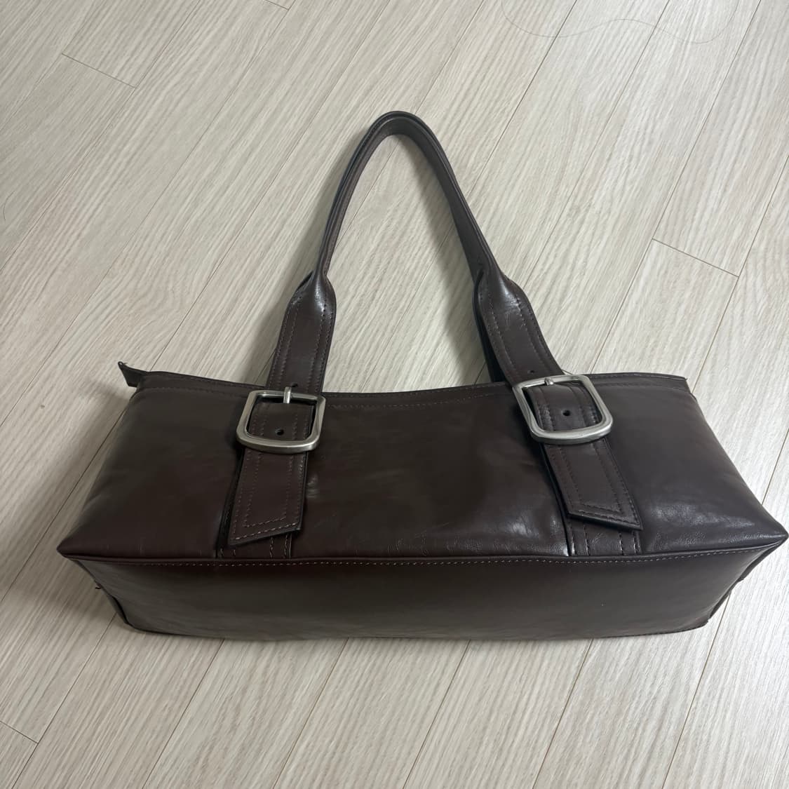 자라 버클 장식 롱 시티백 상품이미지4