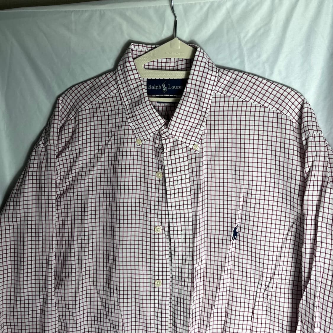 [Ralph Lauren] 랄프로렌 레드체크 버튼다운 셔츠 상품이미지2