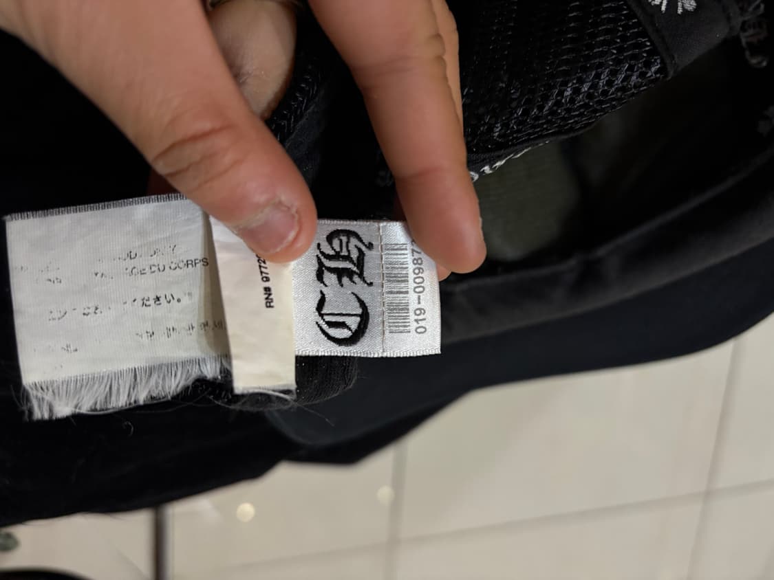 Chrome Hearts 크롬하츠 블루 롤링스톤 패치 레이어드 메쉬캡 상품이미지8