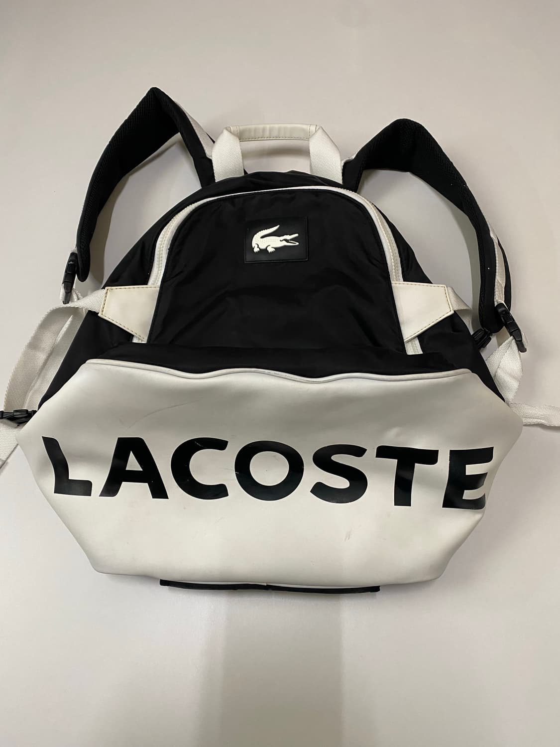 라코스테 스포츠 백팩 블랙/화이트 상품이미지2