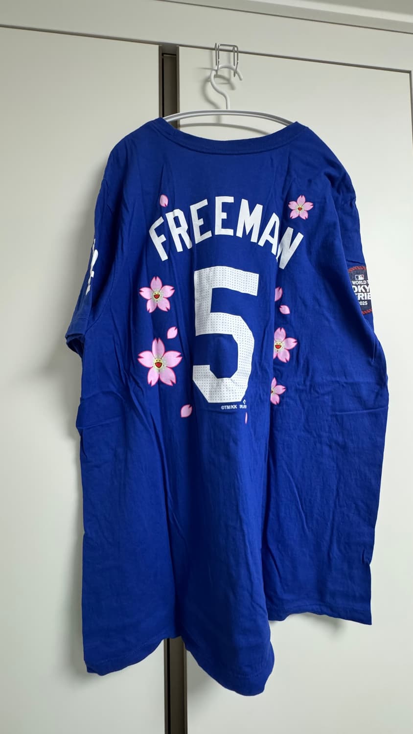 [XL] MLB 재팬 시리즈 LA 다저스 나이키 무라카미 다카시 콜라보티 상품이미지6