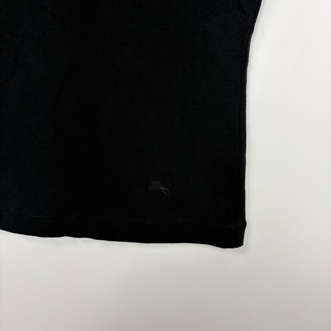 버버리 체크 프릴 반팔 티셔츠 상품이미지4