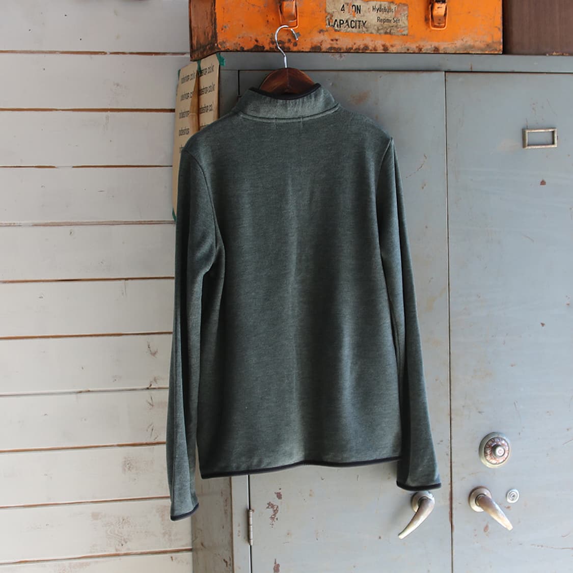 courreges 하프 집업 후리스 (여성용 42) 상품이미지4