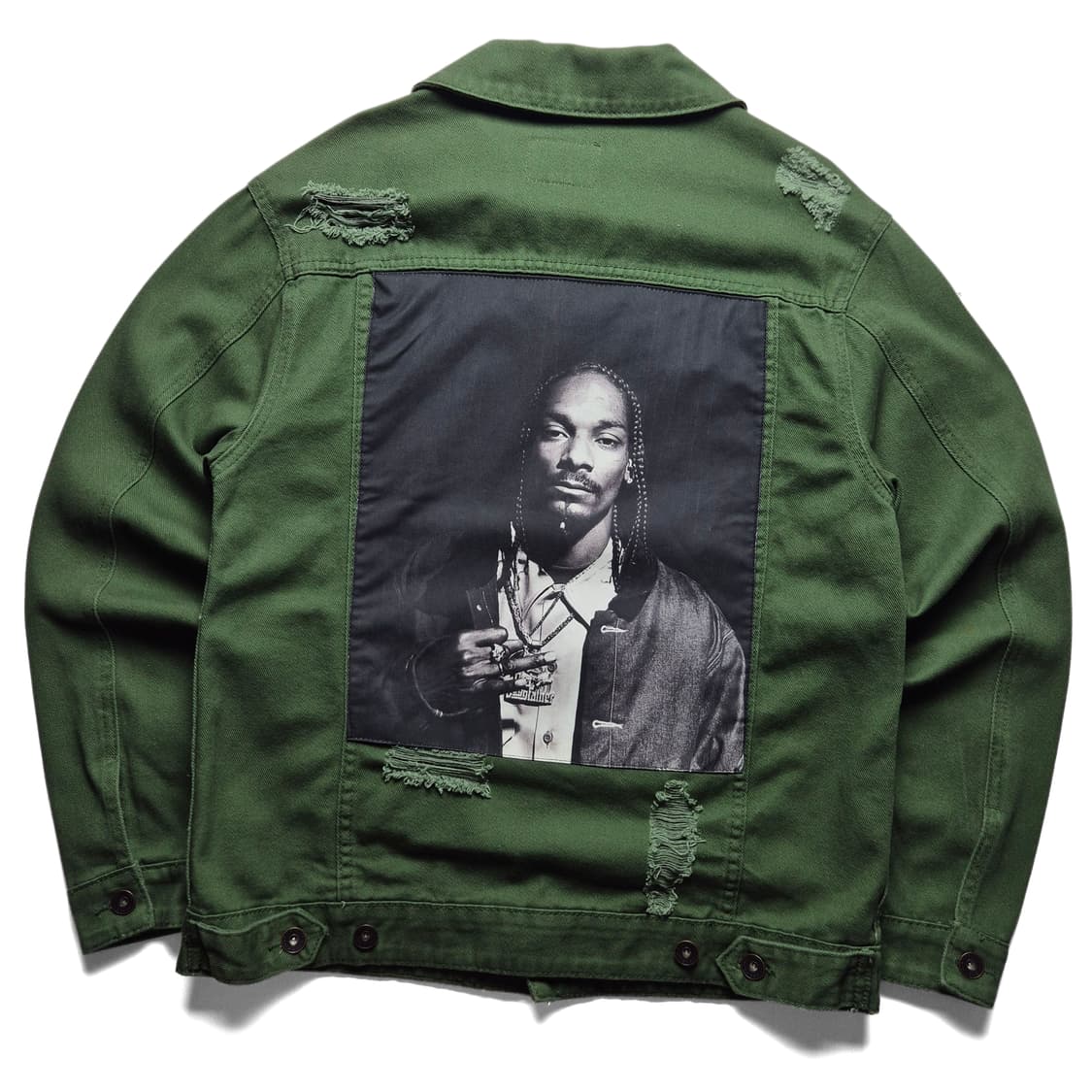 [S] 코튼온 스눕독패널 데님 트러커 자켓 상품이미지2