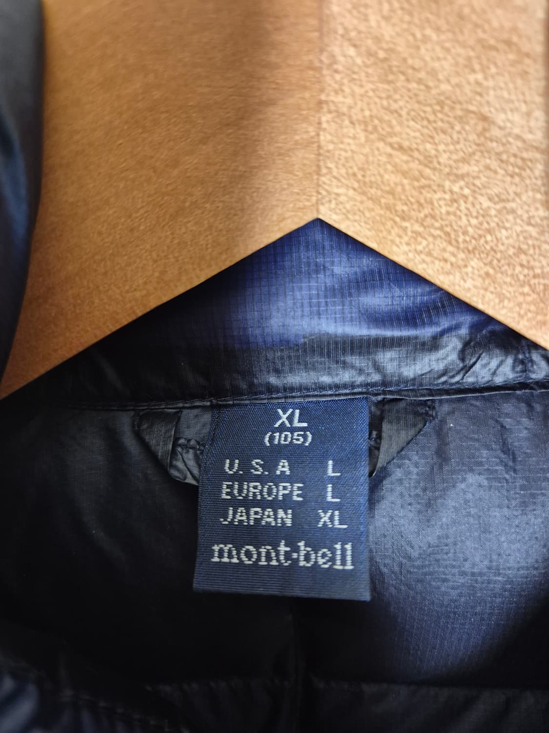 몽벨 제롬 필파워 1000 경량 구스 다운 패딩 팝니다 상품이미지3