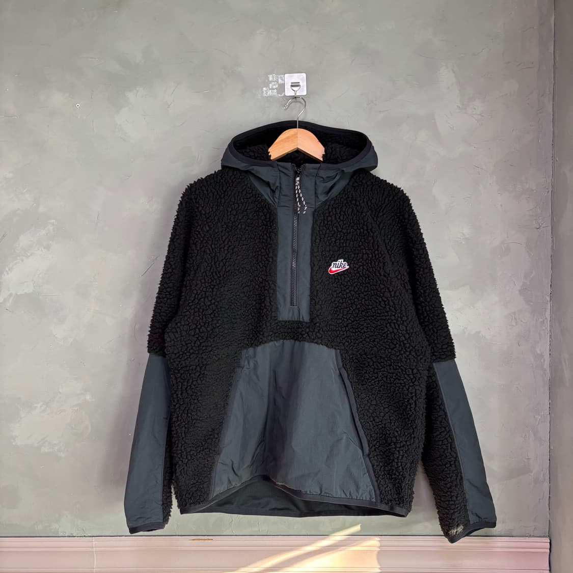 나이키 헤리티지 쉐르파 풀오버 플리스 자켓 상품이미지1