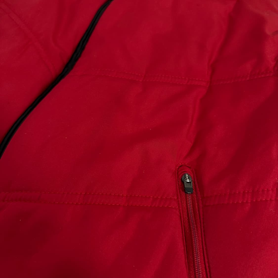 95 나이키 레드 패딩조끼 상품이미지3