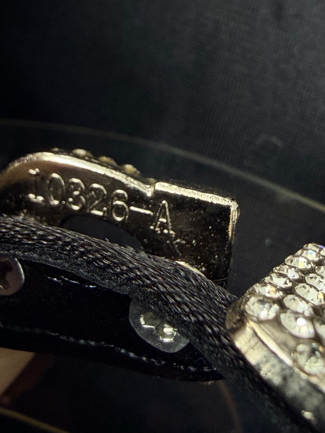 알렉산더 왕(alexanderwang) 크리스탈 로고 투명 스트랩 플랫폼 상품이미지6