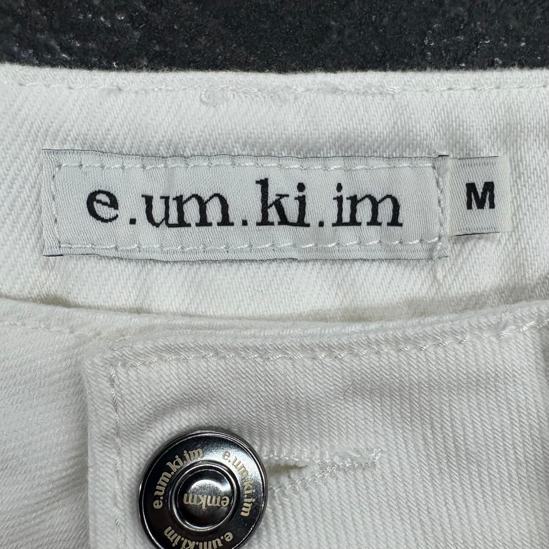 (M)으음키임시그니쳐세미와이드데님팬츠 상품이미지4