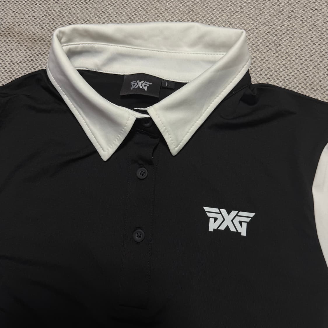 PXG 골프웨어 여성 트레이닝 반팔 카라티 상품이미지2