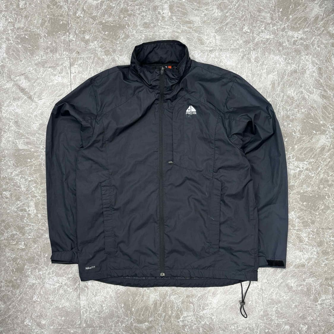 00s 나이키 acg 고프코어 올드스쿨 블랙 윈드브레이커 자켓 바람막이  상품이미지2