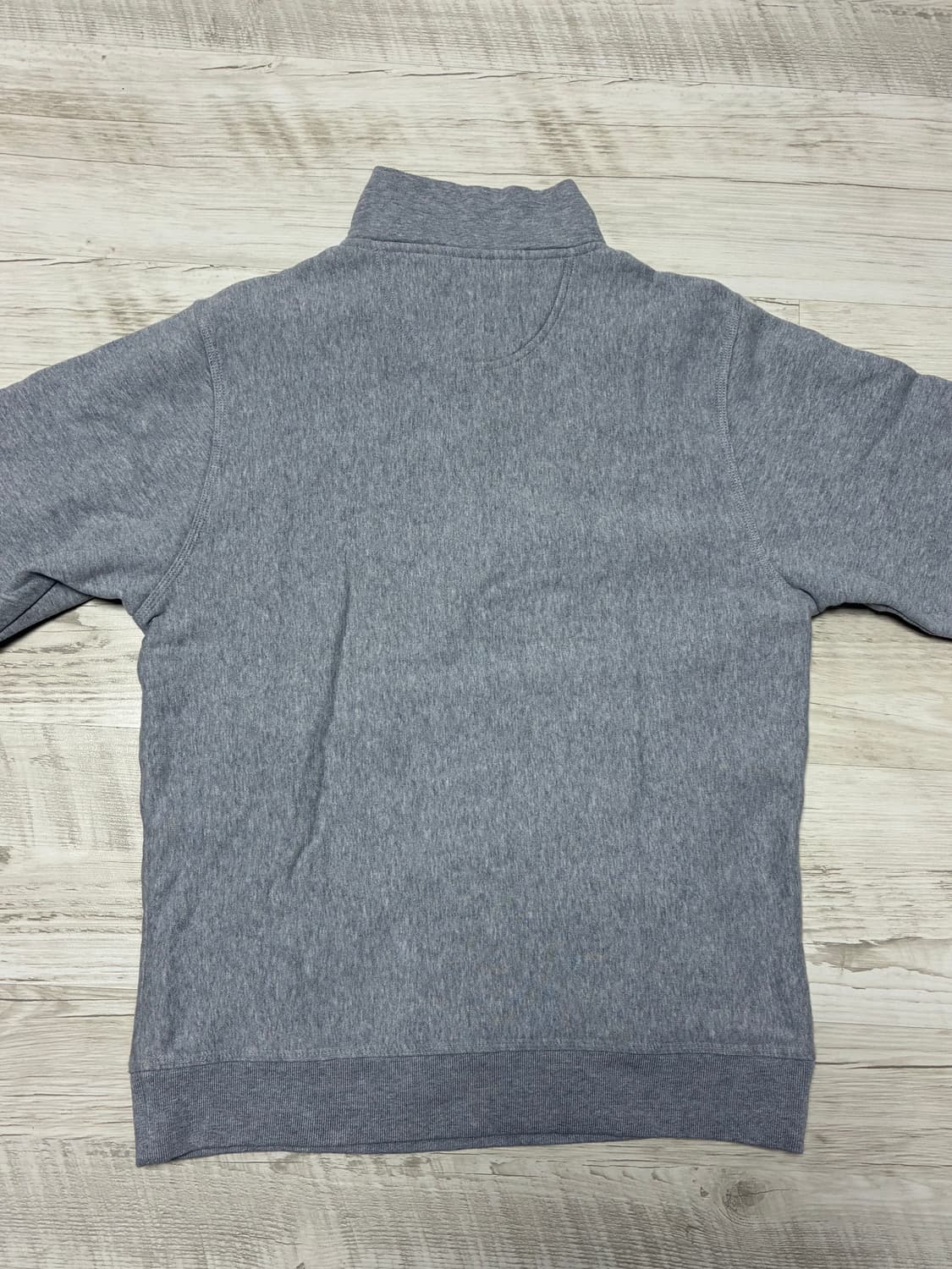 m 스투시 반집업 하프집 맨투맨 그레이 상품이미지6