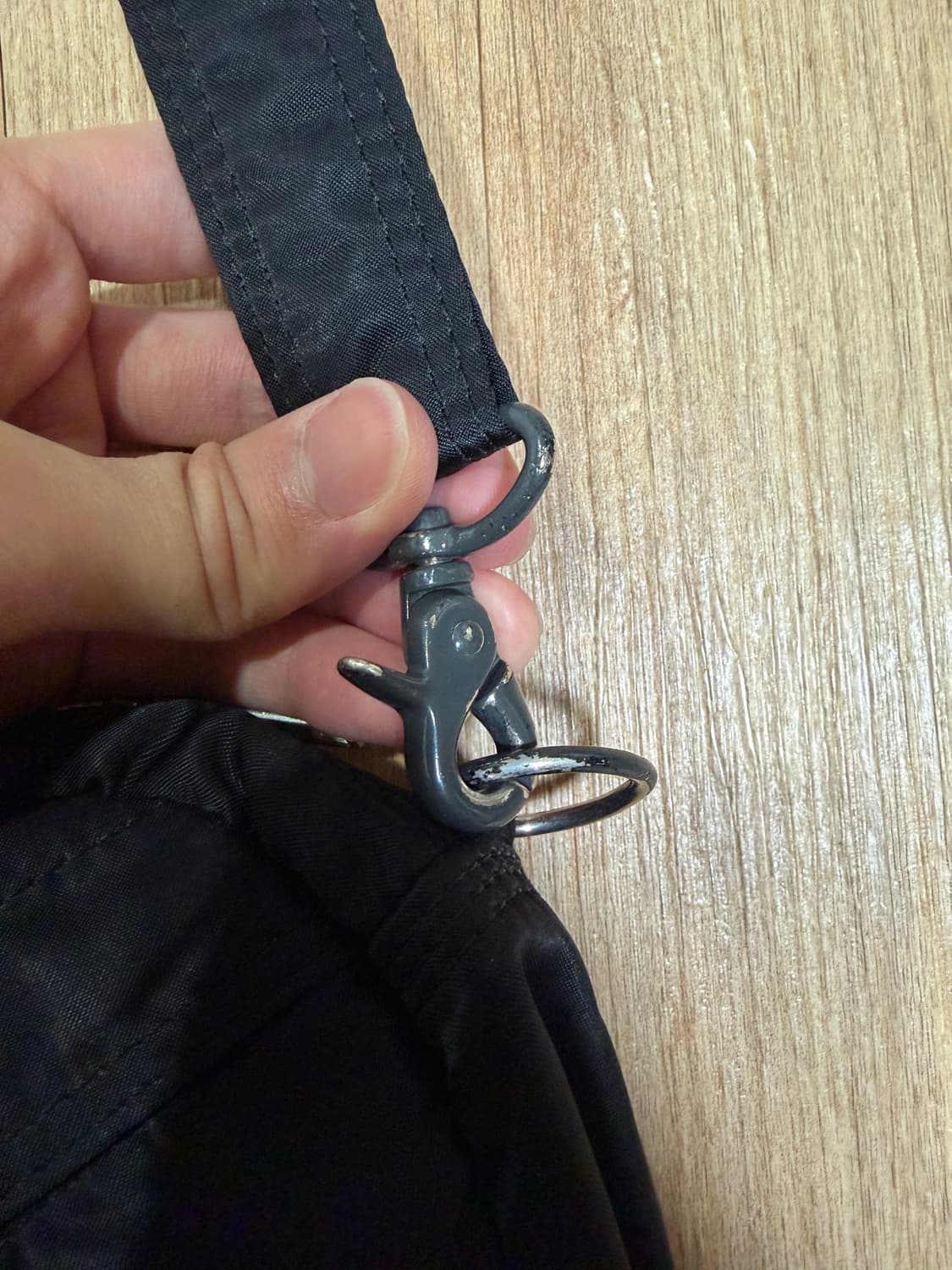 PORTER 요시다 포터 반달 숄더백 블랙 상품이미지4