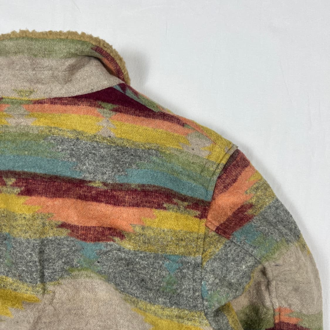 빈티지 나바호 패턴 털 자켓 상품이미지7