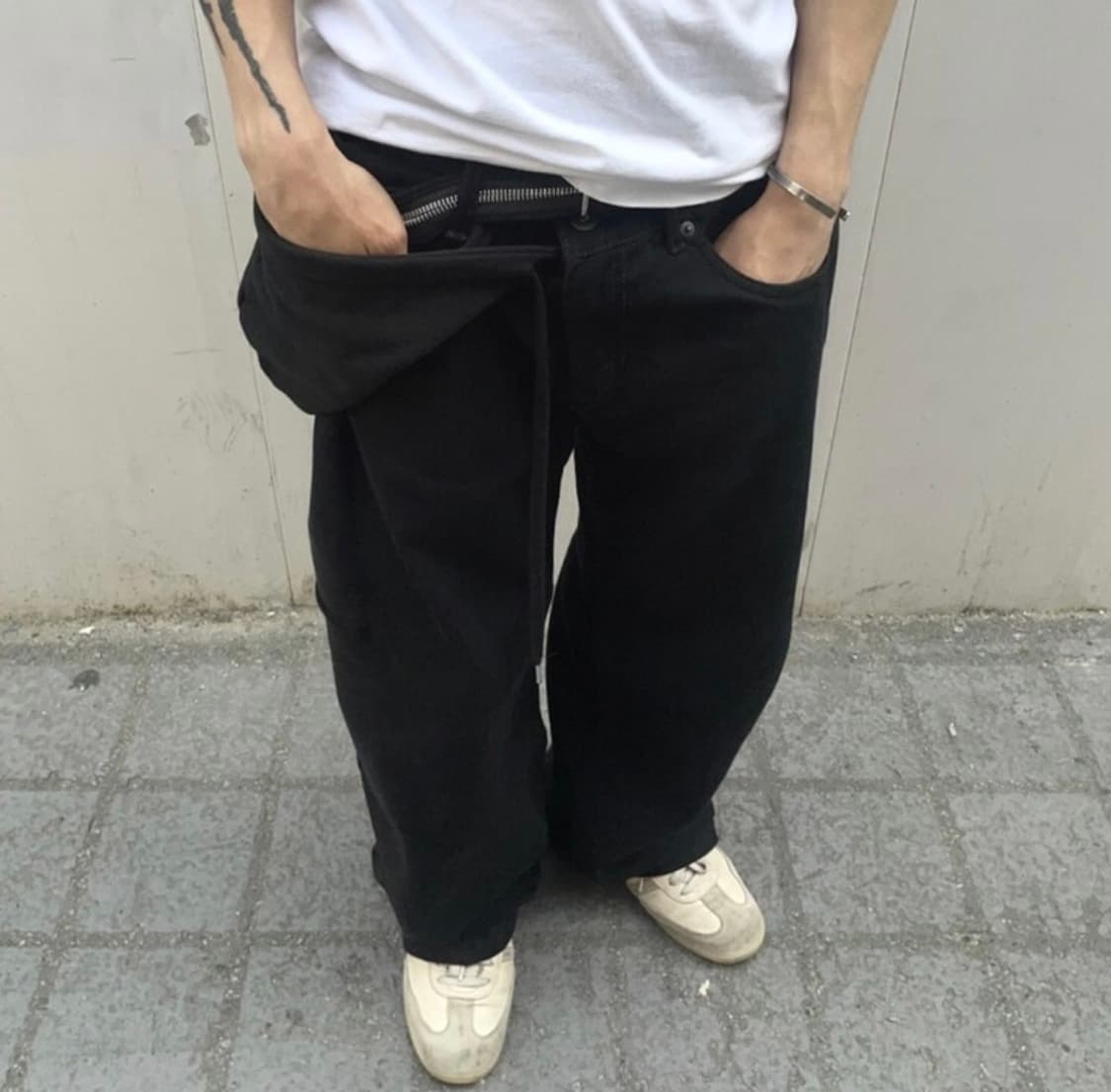 리바이스진 505 x ideffuts 리메이크진 상품이미지1