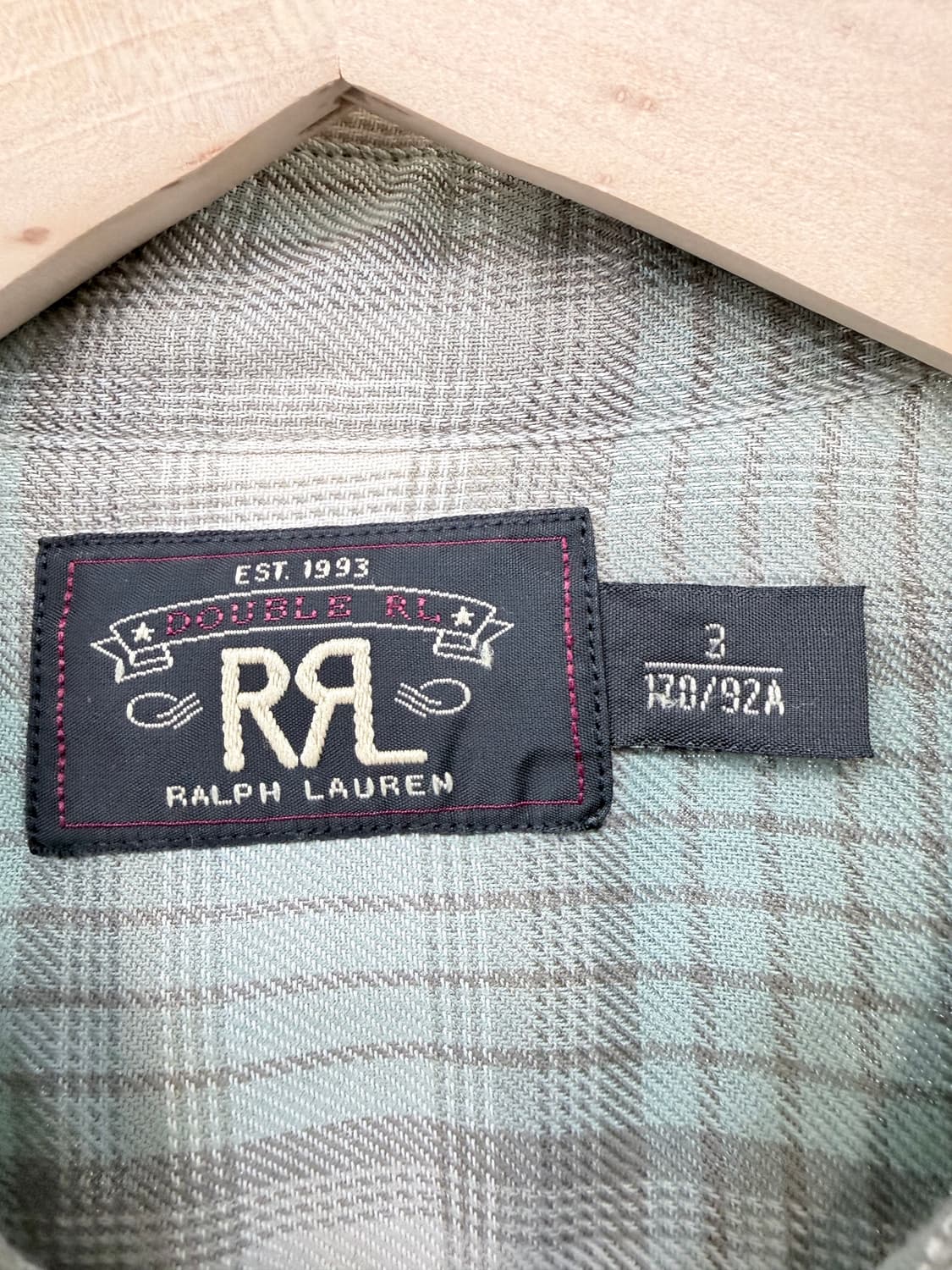 더블알엘 여성 체크 셔츠 3 상품이미지6