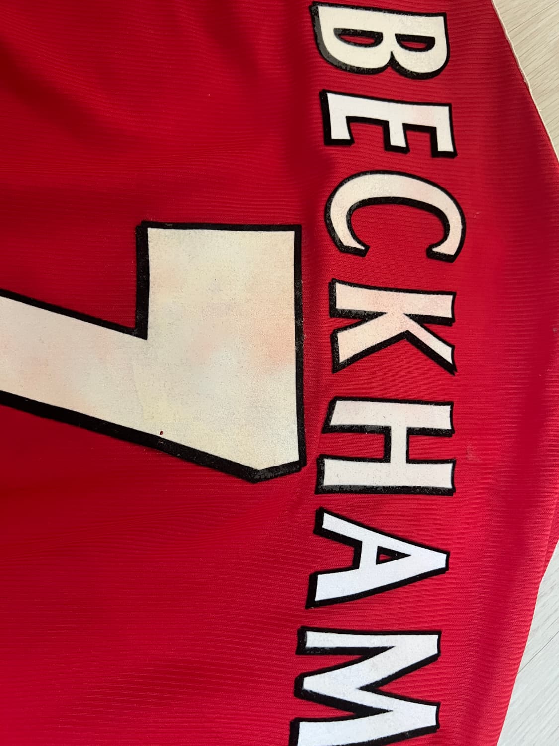 98/00 맨체스터 유나이티드 홈 베컴 유니폼 상품이미지4