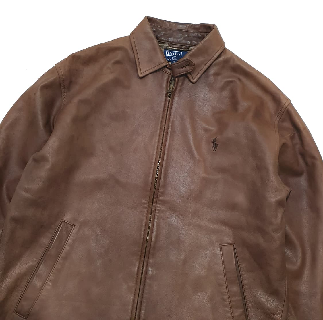폴로 맥스웰 양가죽 자켓 브라운 s (100~105) 상품이미지3
