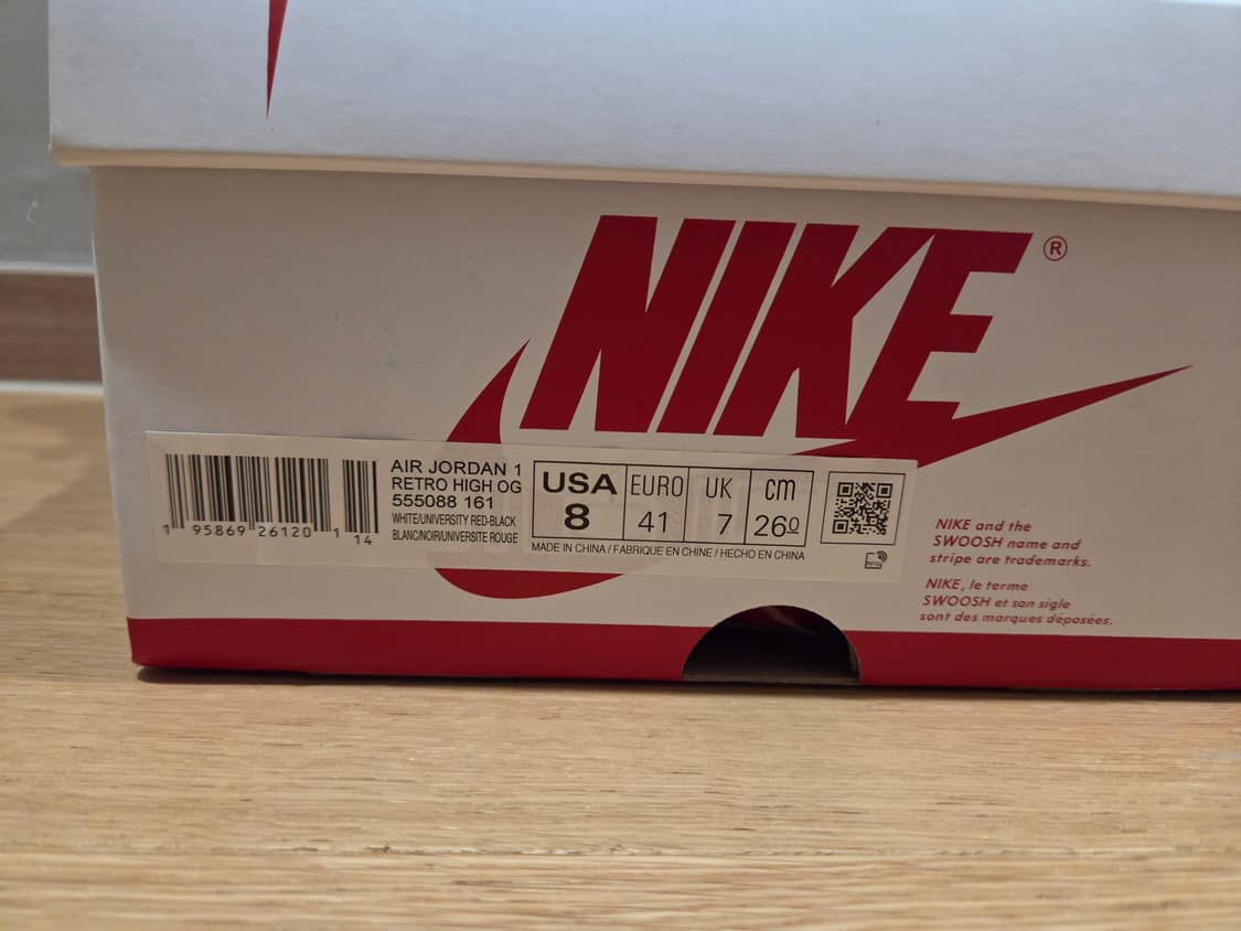 나이키 에어 조던 1 레트로 하이 OG 헤리티지 260 상품이미지6