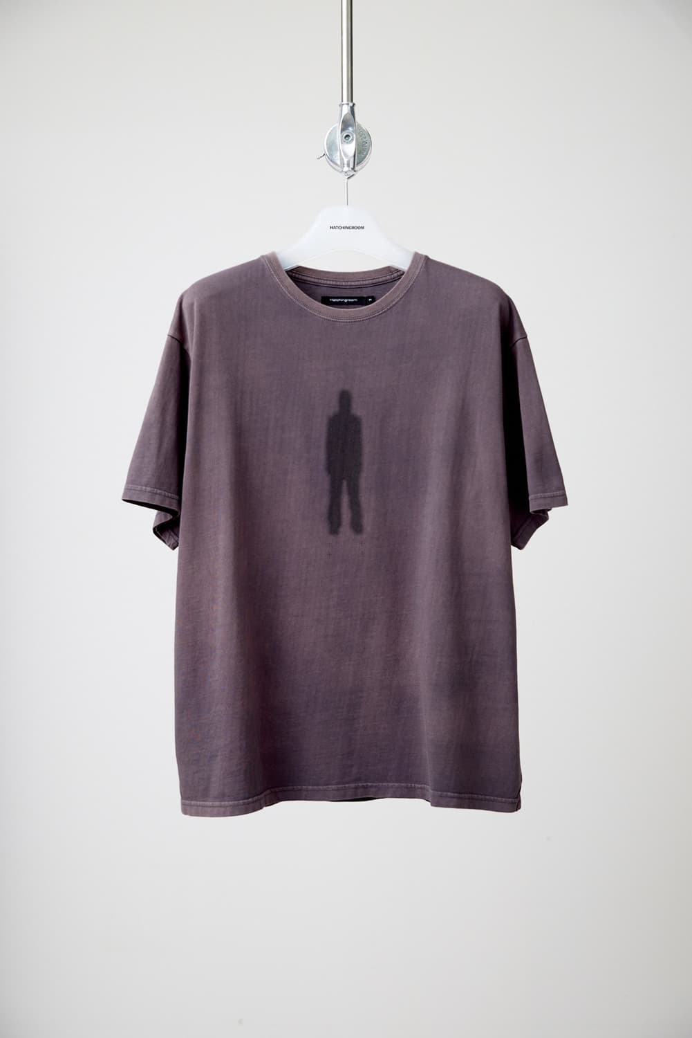 해칭룸 vtg ghost tee washed purple charcoal 상품이미지1