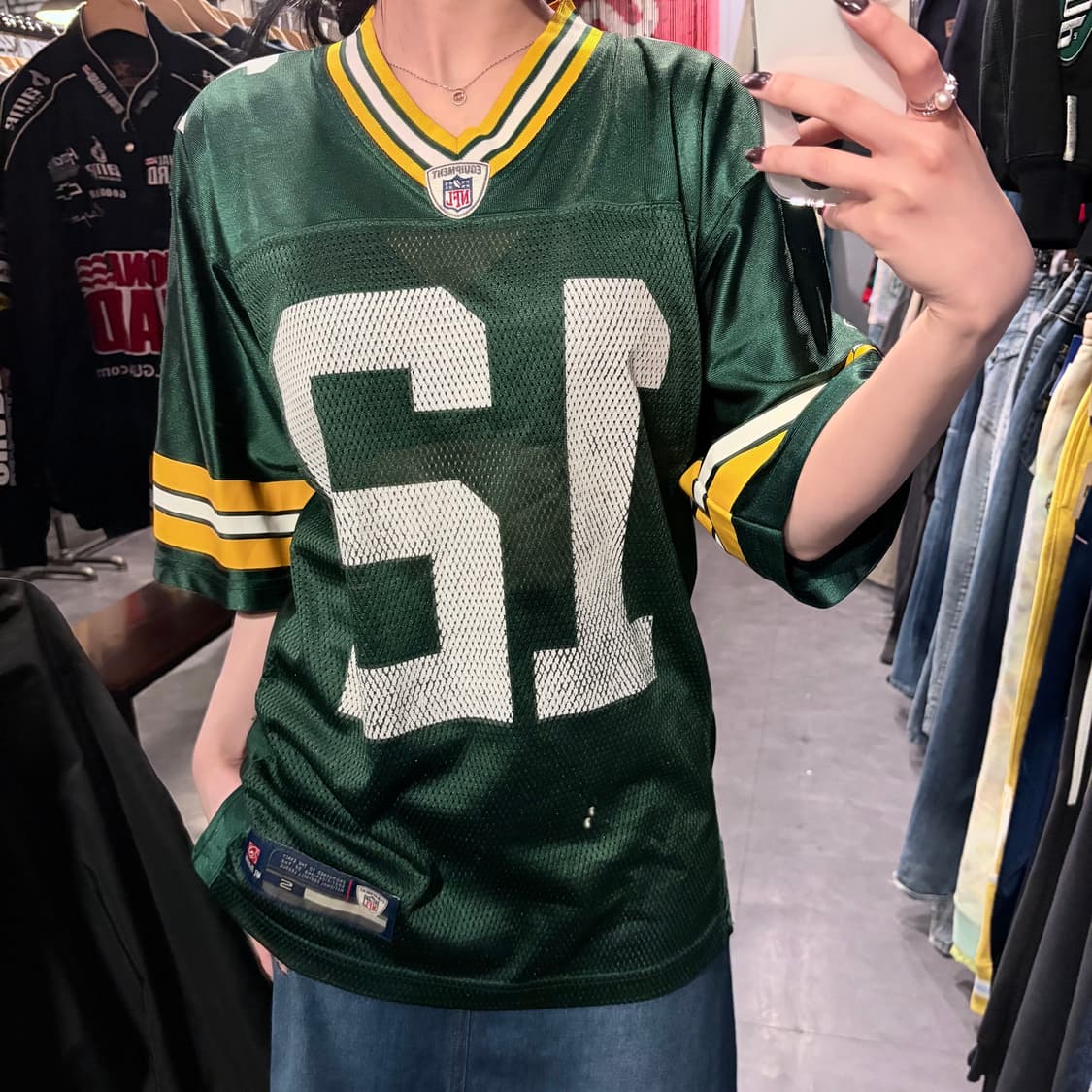 [IM]NFL X REEBOK그린베이패커스 No.12 RODGERS 그린 상품이미지5