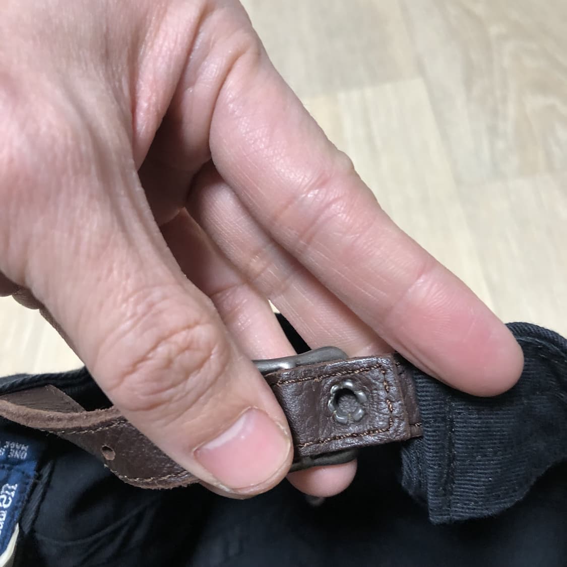 (ONE SIZE) 90's 폴로 랄프로렌 POLO 레더 스트랩 볼캡 상품이미지6