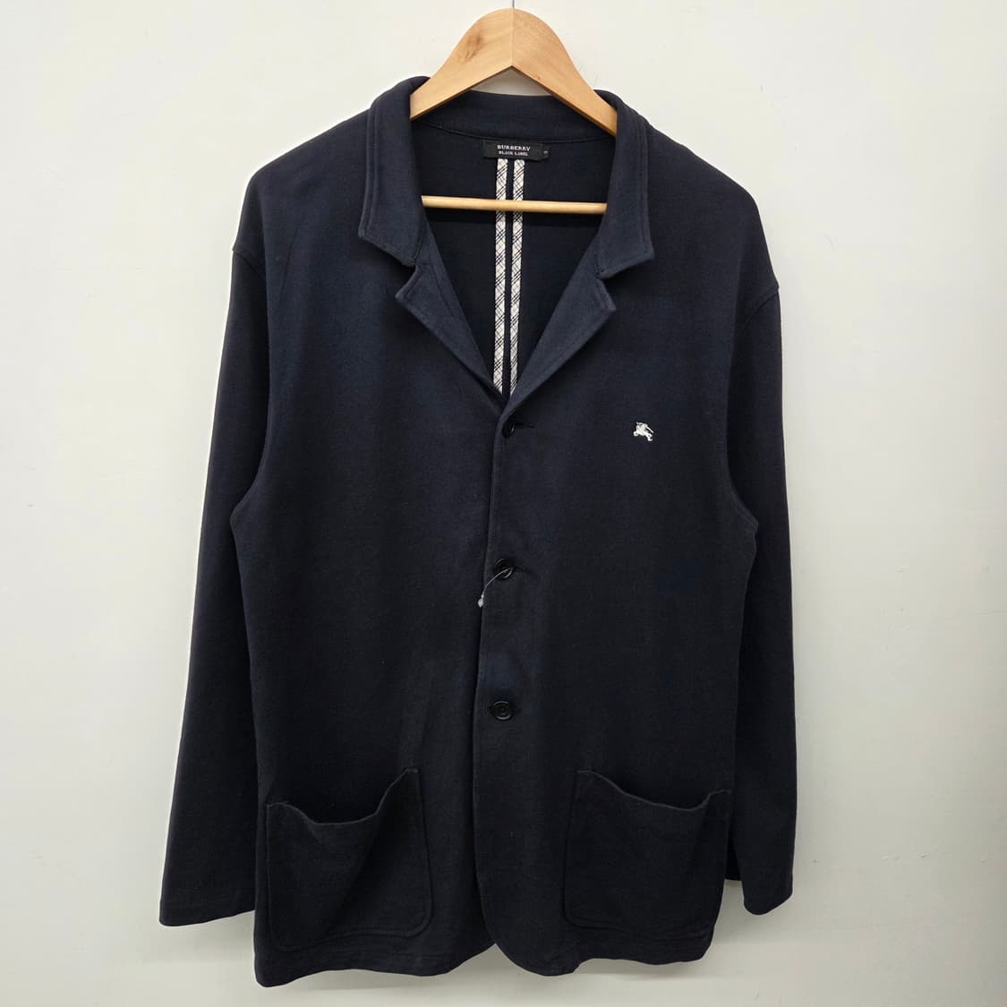 버버리 블랙 라벨 네이비 가디건 남L 상품이미지2
