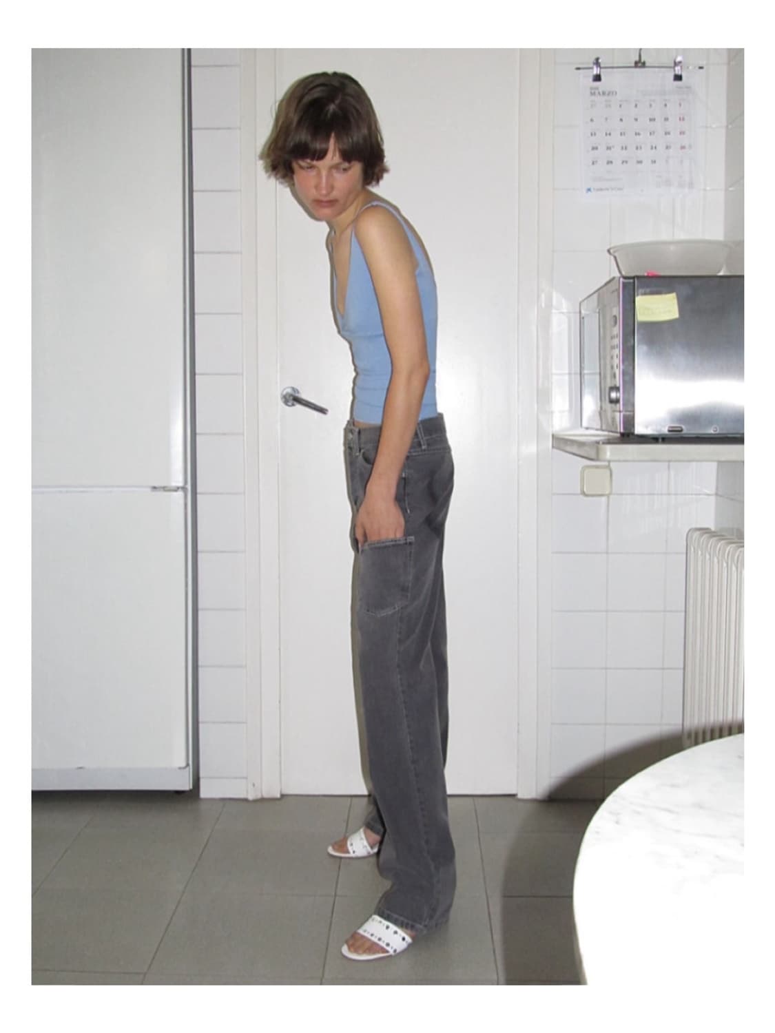 팔로마울 기라솔 데님 팬츠 청바지 크라우드 리에르 마리암 기마구아스 상품이미지8