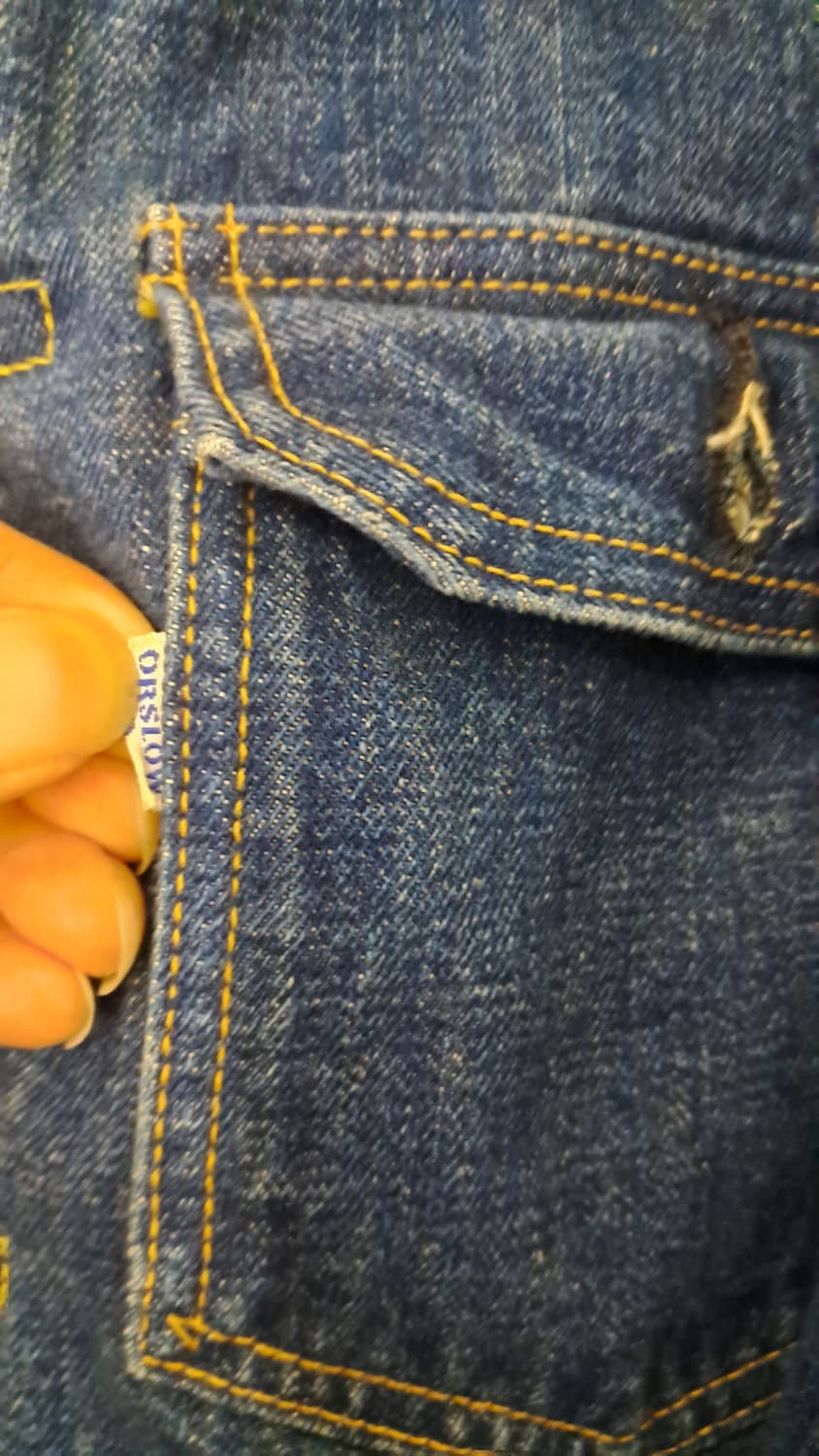 오어슬로우 1세대 데님자켓 2year wash 상품이미지3