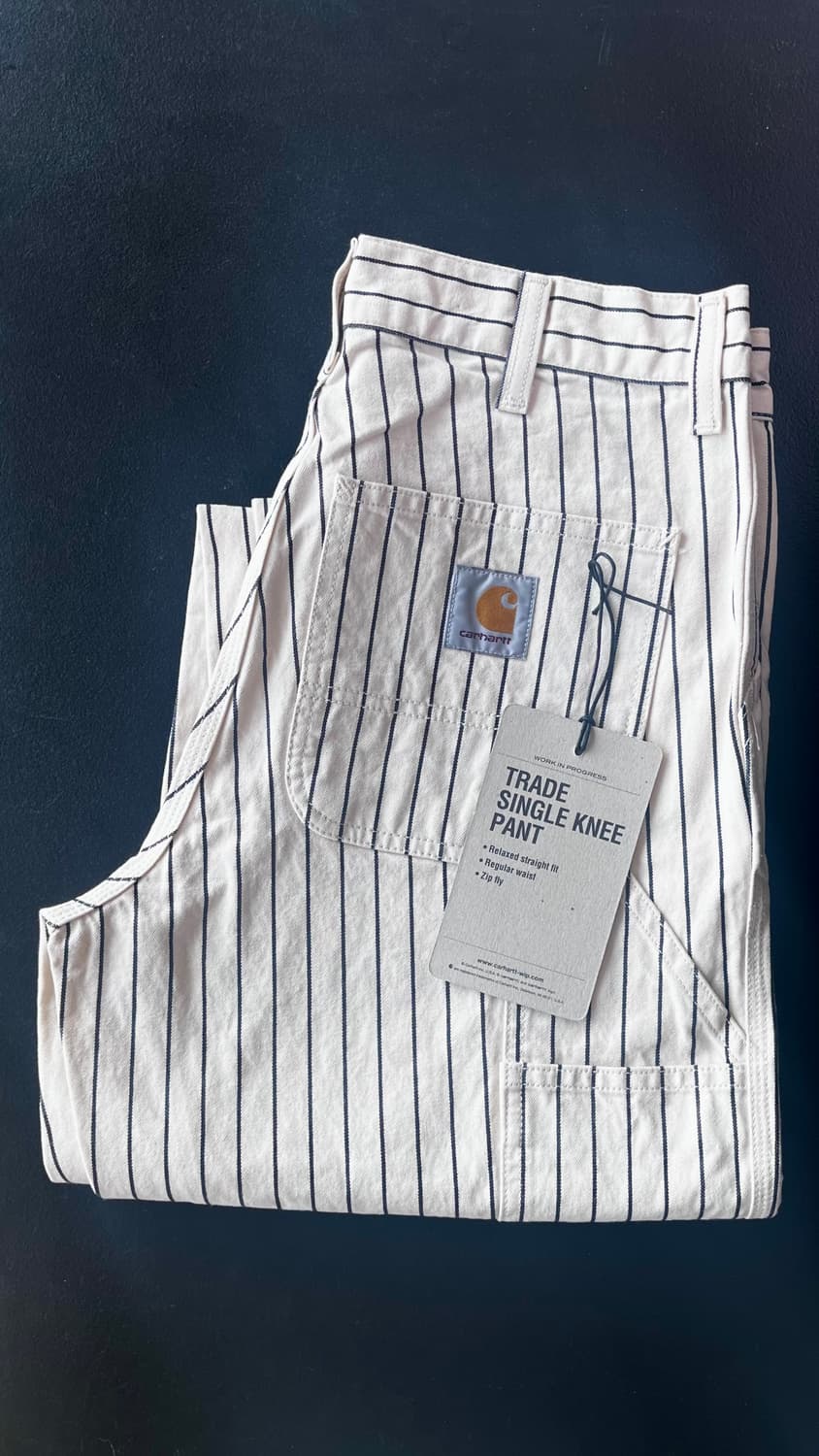칼하트 WIP 트레이드 싱글 니 팬츠 상품이미지1