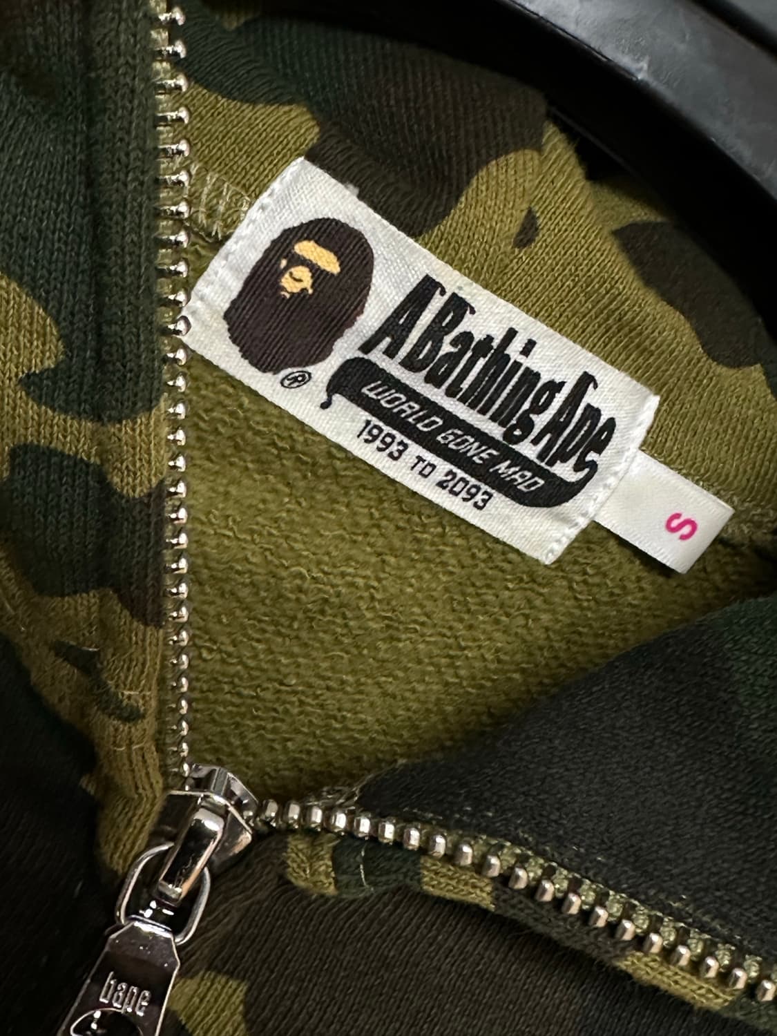 [ S ] 베이프 샤크 후드집업 녹계 상품이미지4