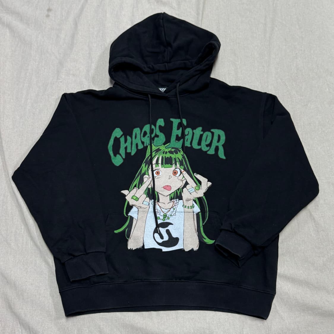 선데이 오프 클럽 프린팅 후드 L 상품이미지1