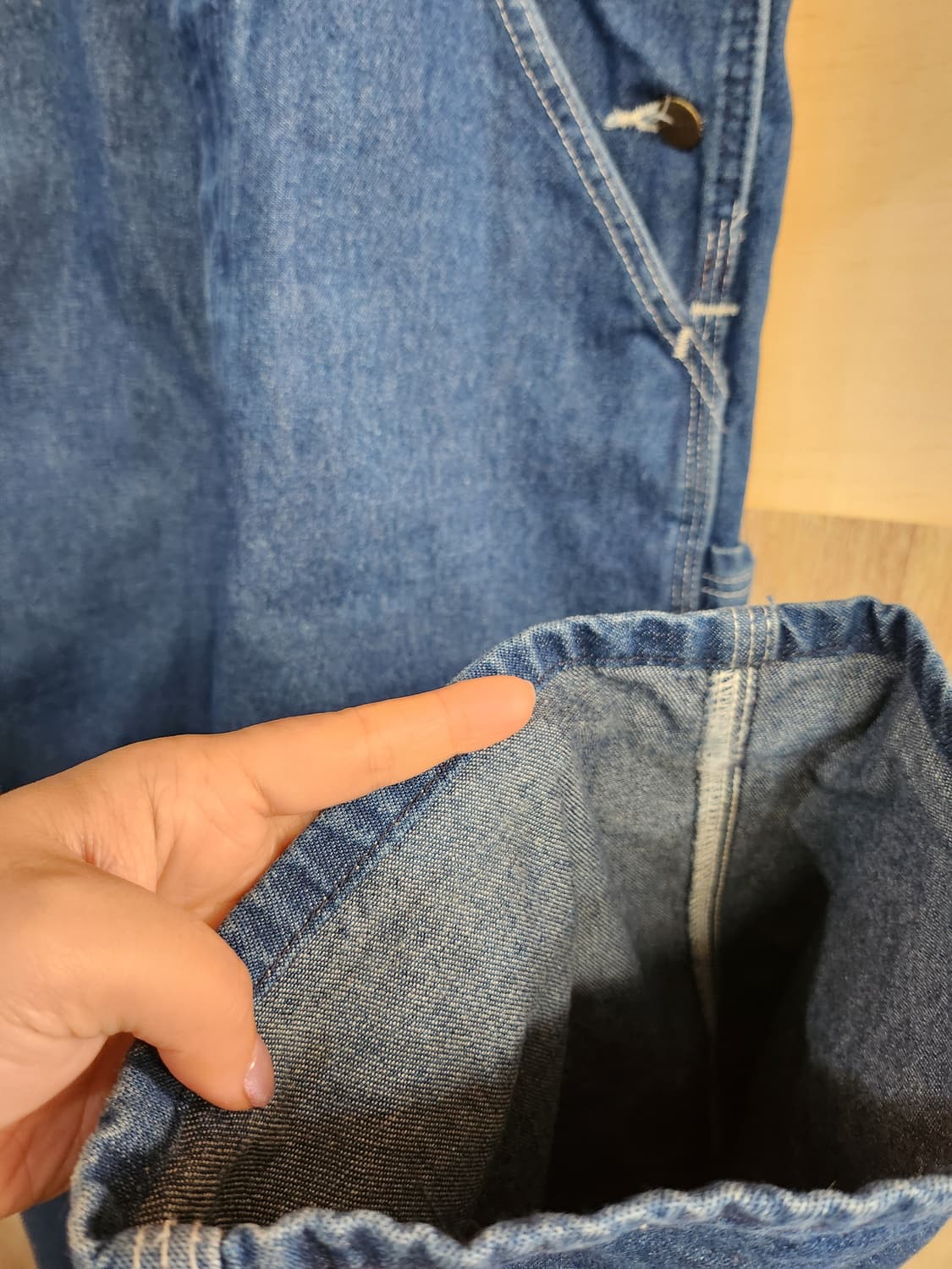 1006) 칼하트 오버롤 멜빵데님 30x30 상품이미지3