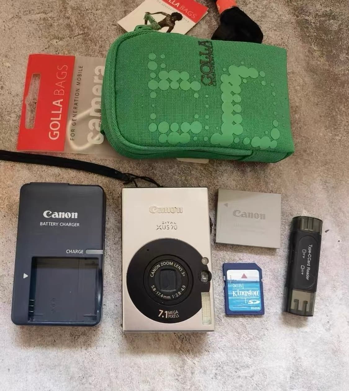 캐논 익서스 70 CANON IXUS 70 빈티지 디지털카메라 디카 상품이미지6