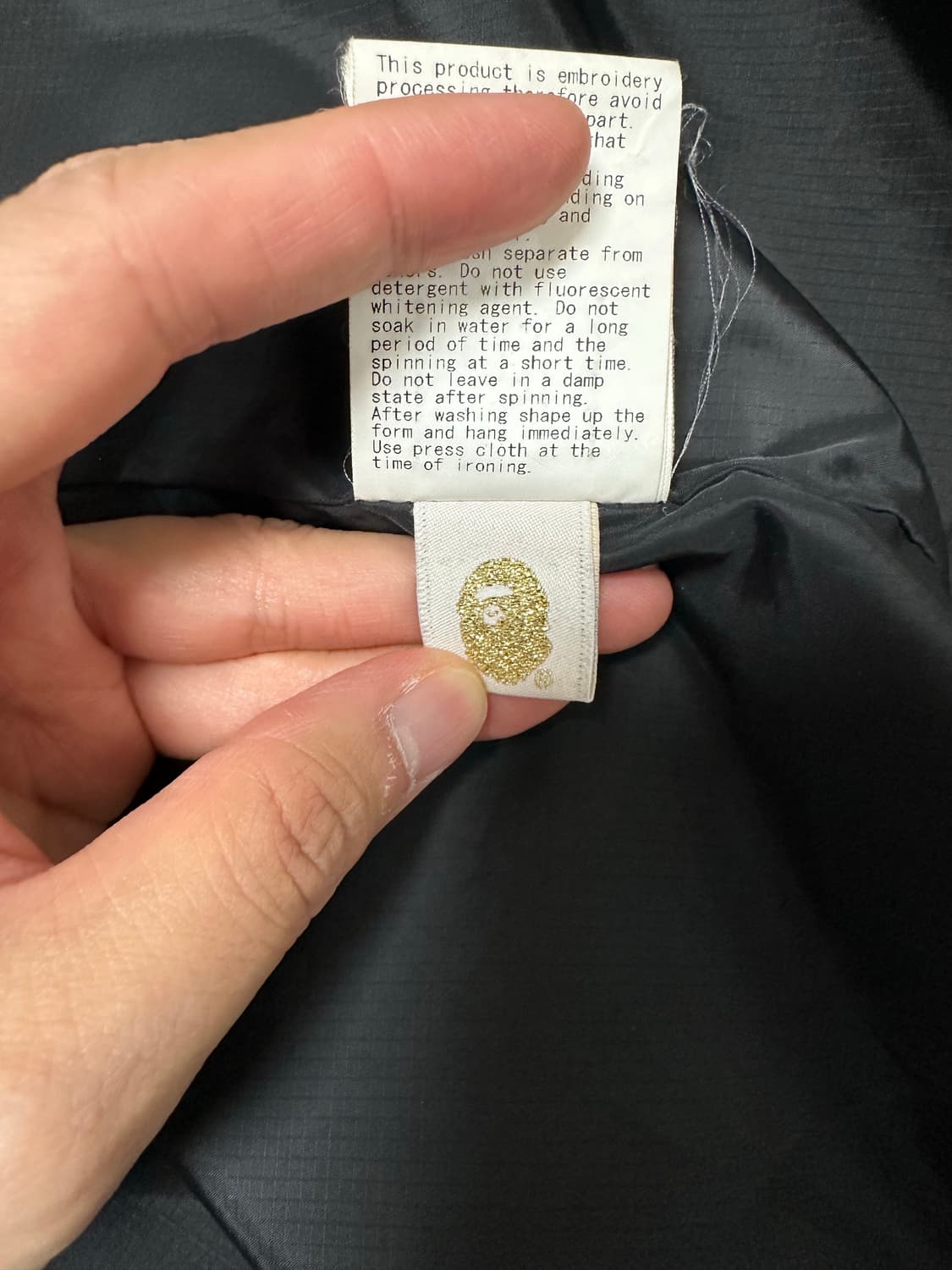 BAPE 1st camo snowboard jacket(2XL) 상품이미지10