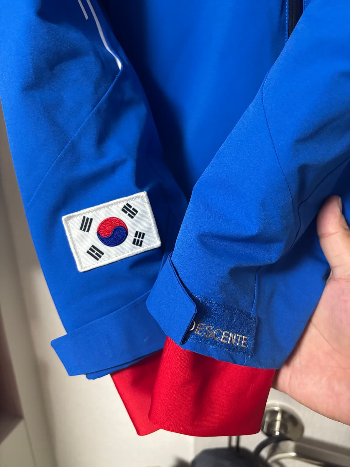 새상품) 데상트 스키 스노우보드 국가대표 국대 어센틱 유니폼 M 상품이미지5