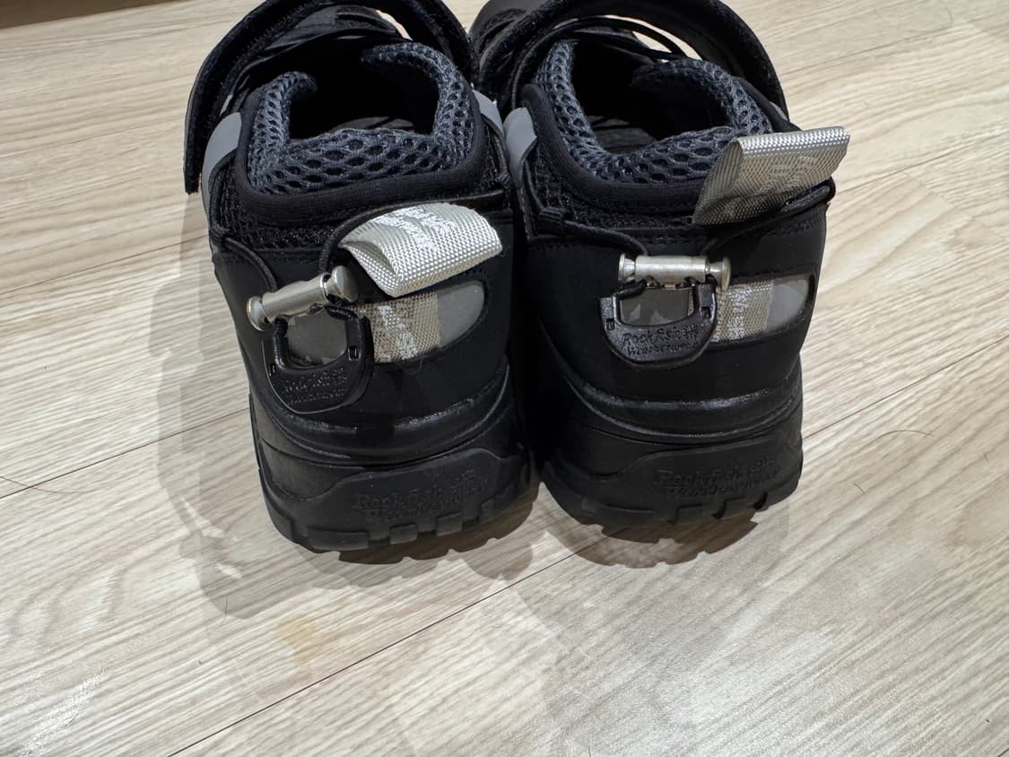 락피쉬웨더웨어 벨크로 스니커즈 - 블랙 상품이미지2