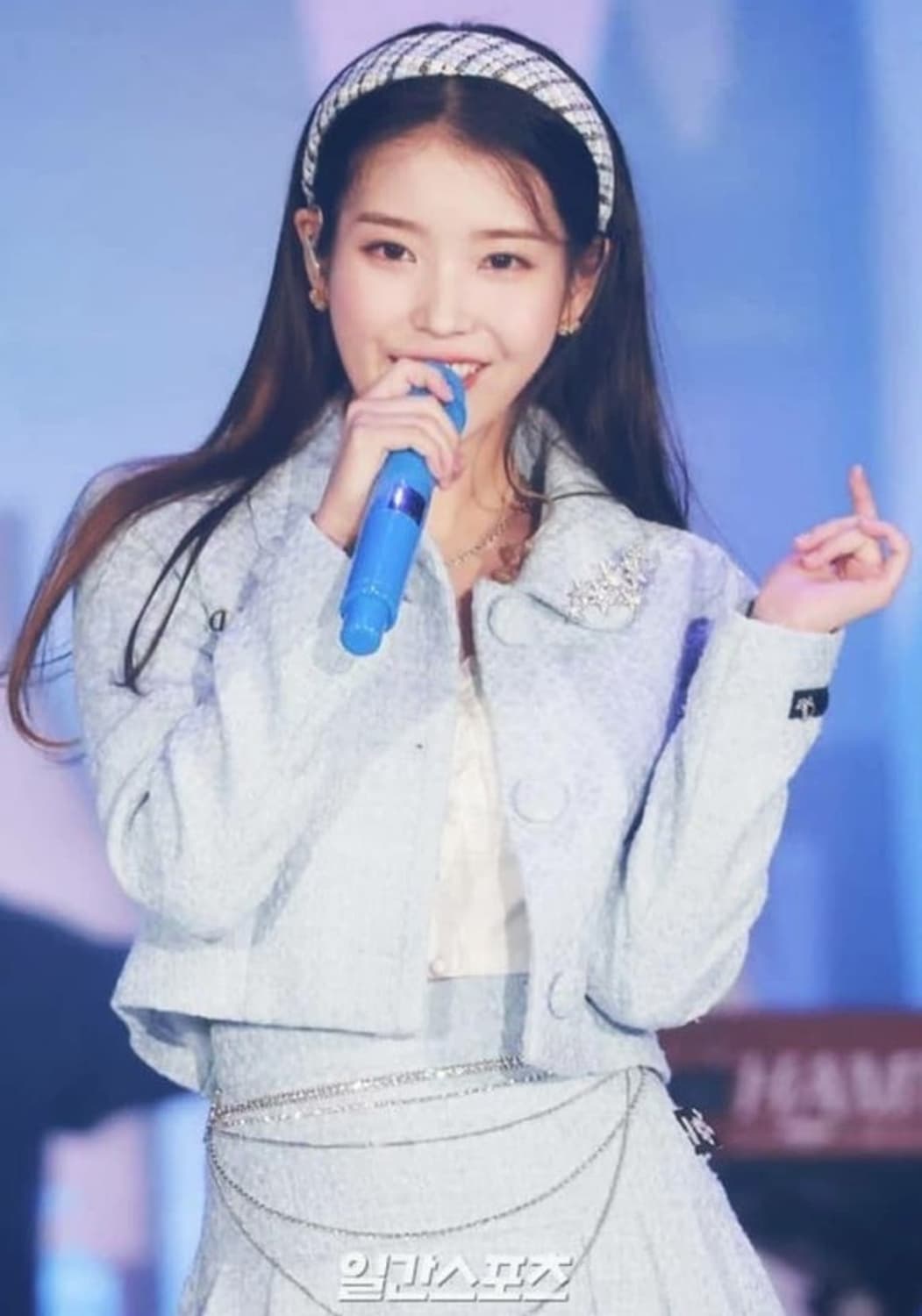 셋업)아이유 태연 착용) 오드원아웃 투피스 트위드 상품이미지3