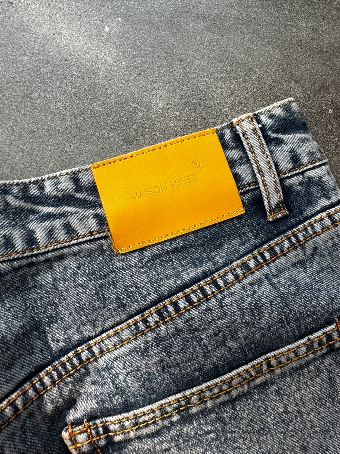 메종미네드 데님 팬츠 48 상품이미지5