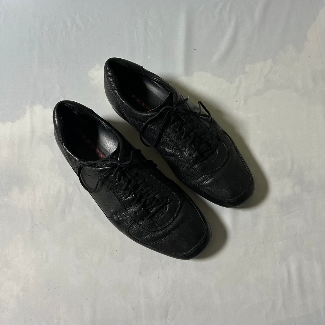 Prada sports leather sneakers 상품이미지2