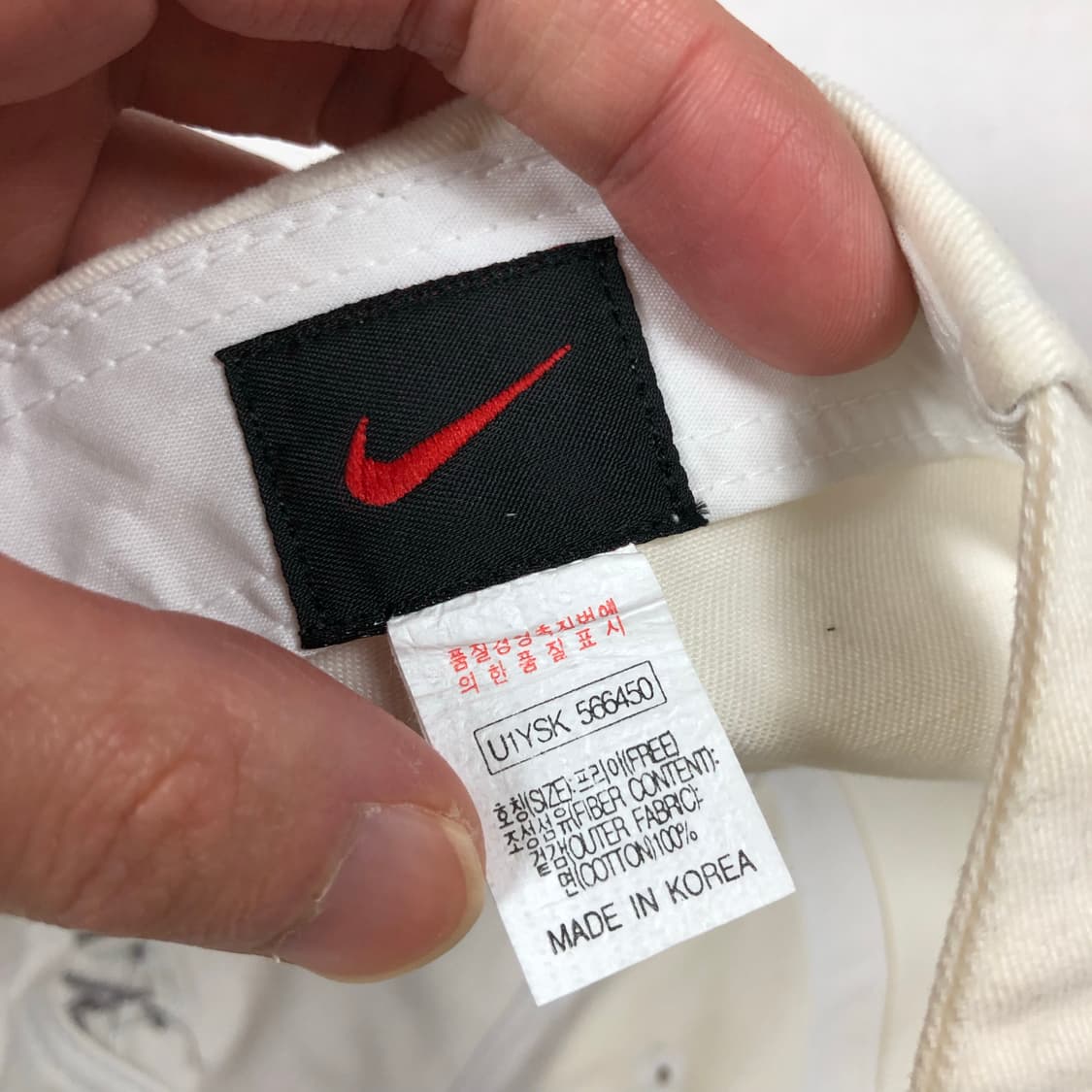 90s 나이키 nike 스펠아웃 스트랩 볼캡 모자 상품이미지9