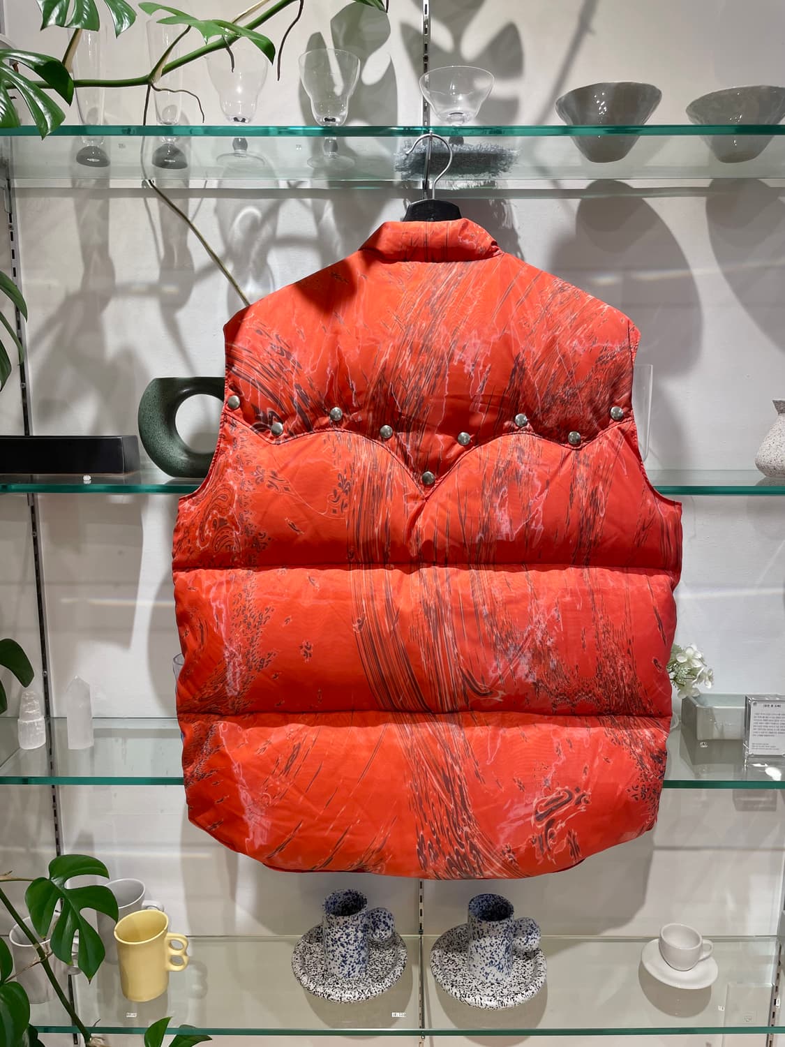 MASU awmarbel bandana puffer vest 상품이미지2