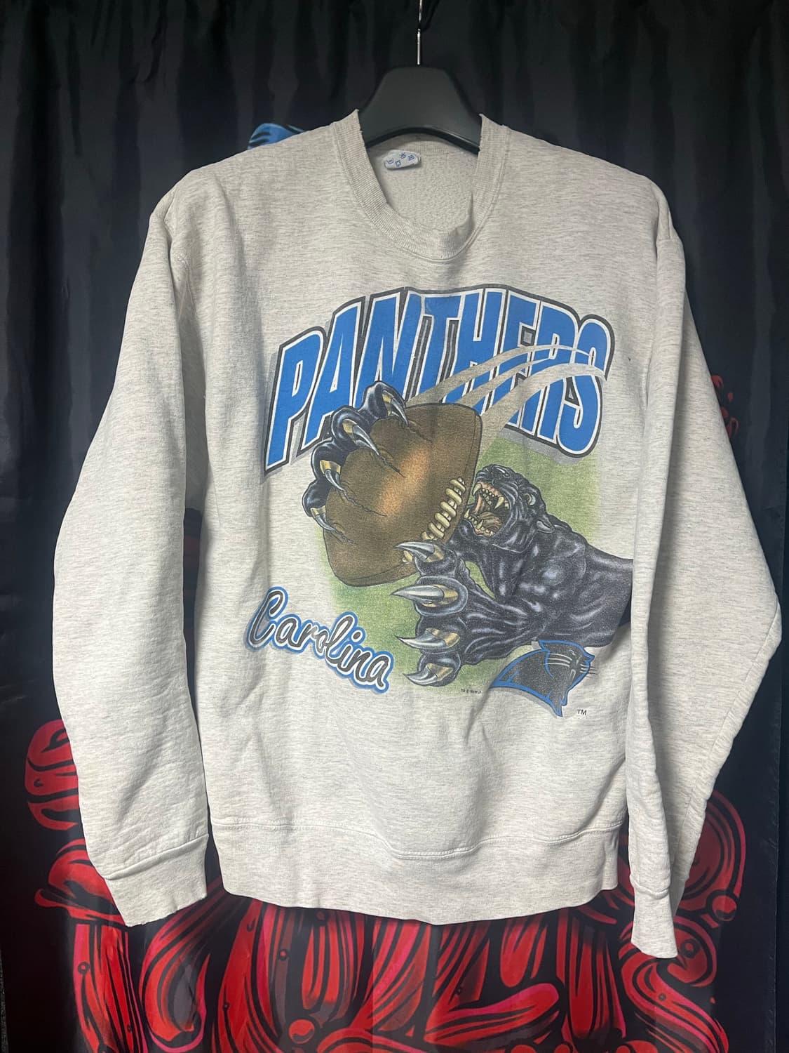 1994 NFL 캐롤라이나 팬서스 스웻 상품이미지1