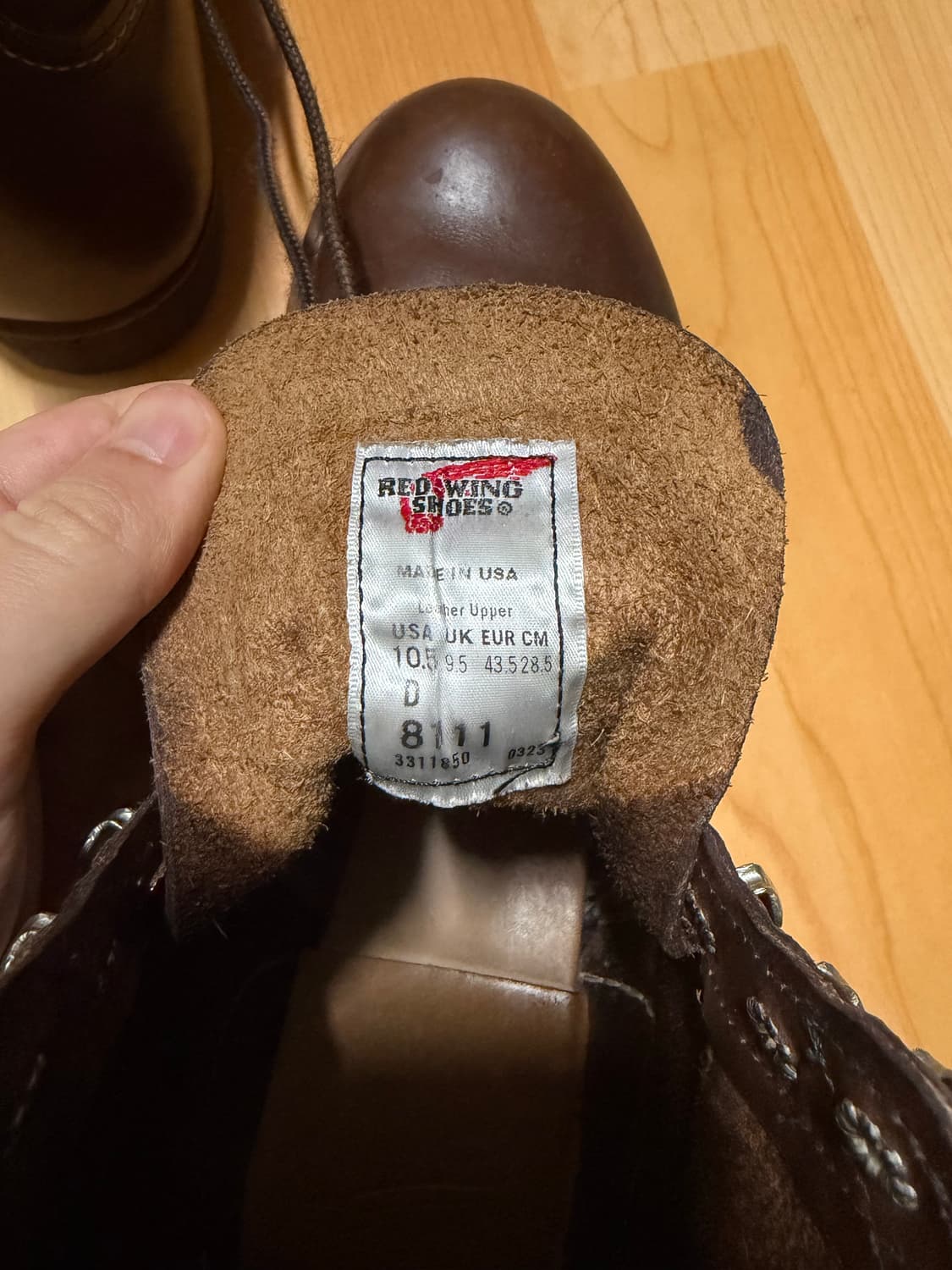 레드윙 아이언레인저 8111 (10.5D) 상품이미지3