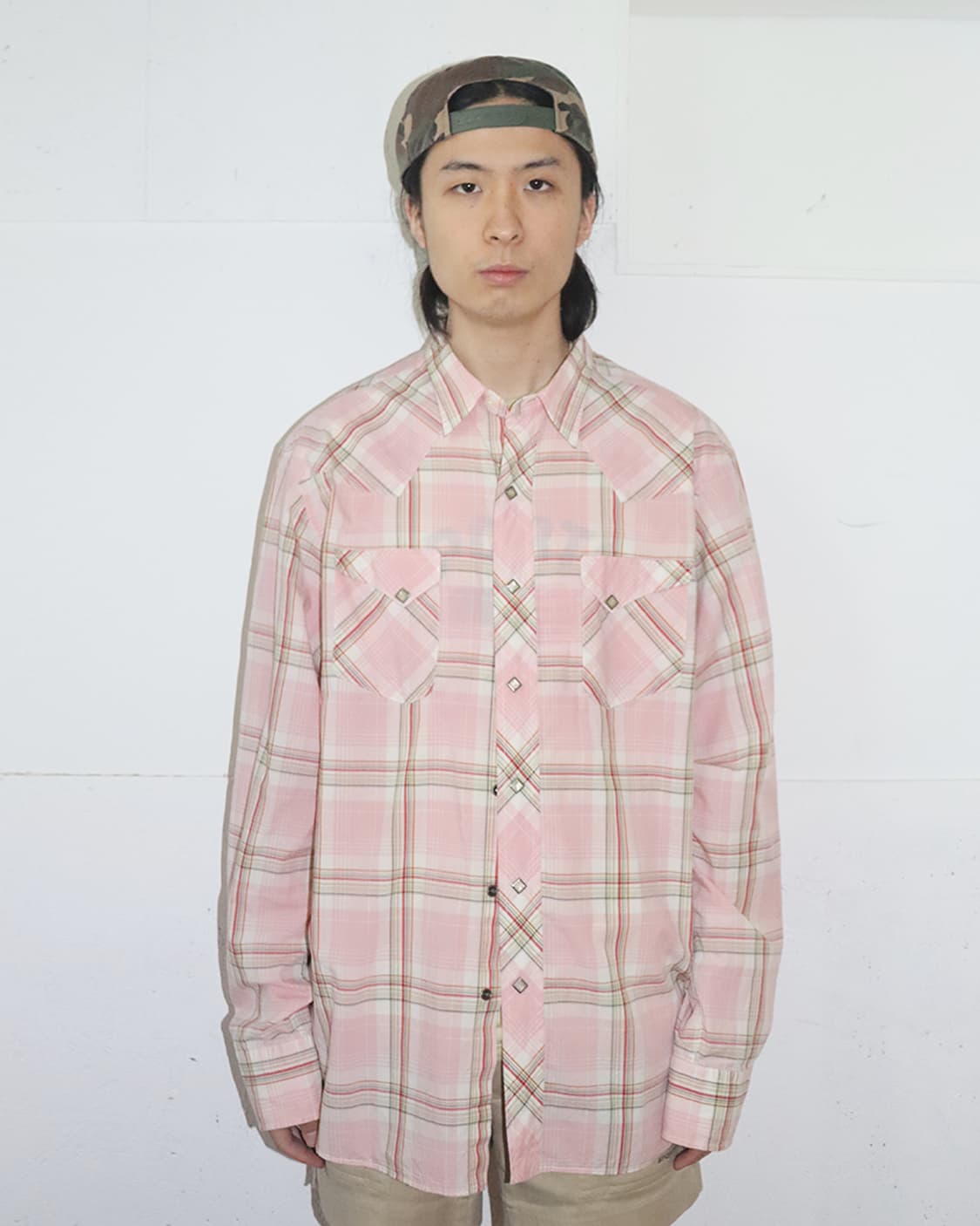 폴로 랄프 로렌 웨스턴 체크 셔츠 상품이미지1