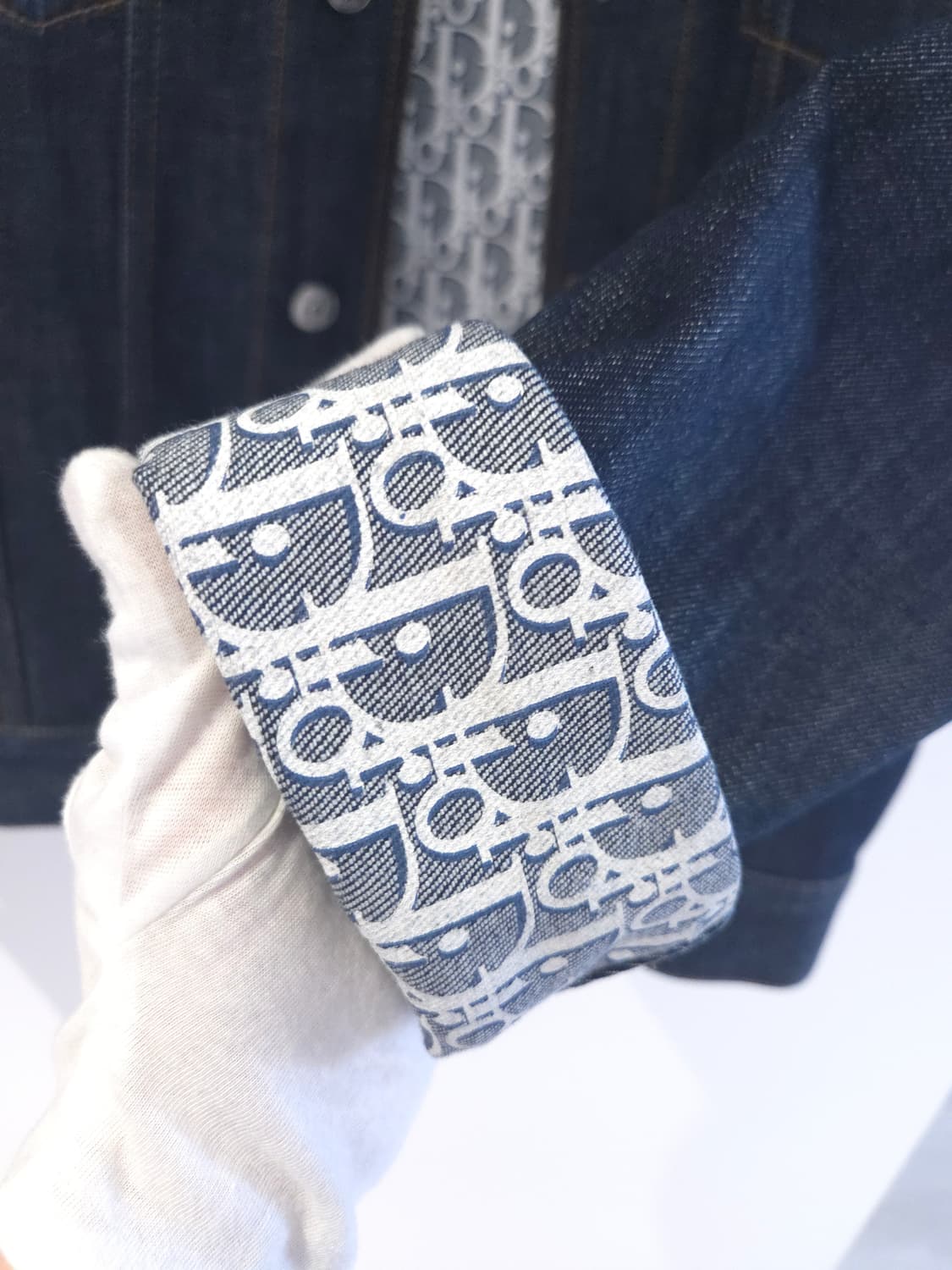 [새상품급] 디올 오블리크 데님 청자켓 48Size 상품이미지8