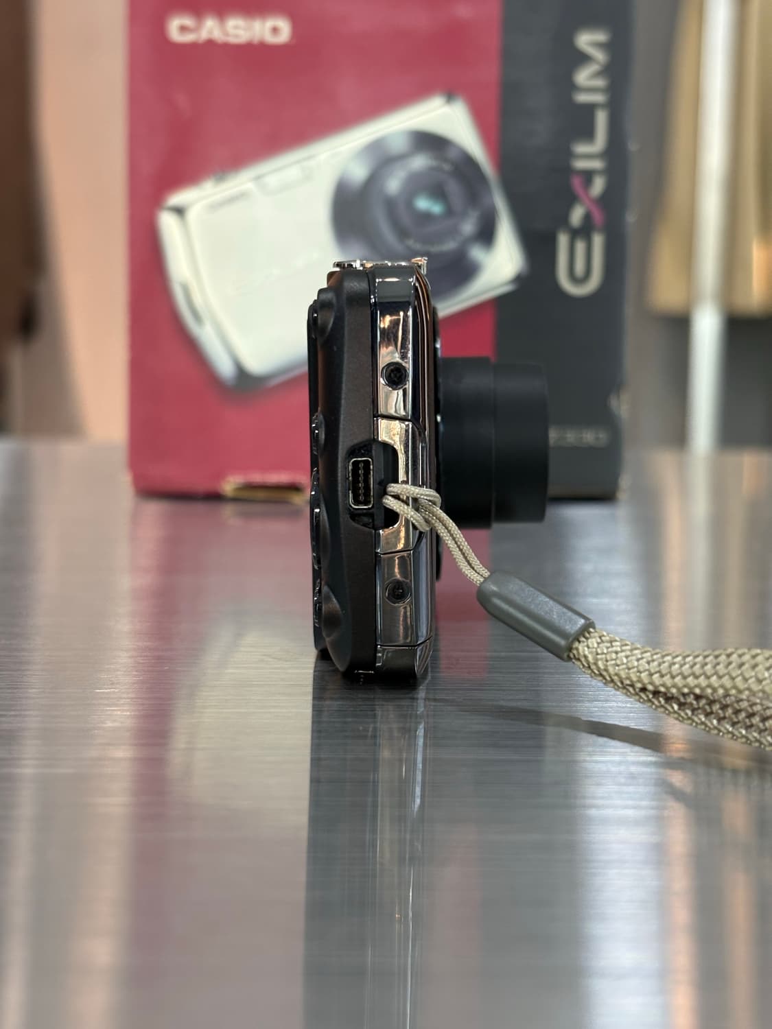 박스O/날짜표시)카시오 ex-z330 블랙 빈티지디카 상품이미지4