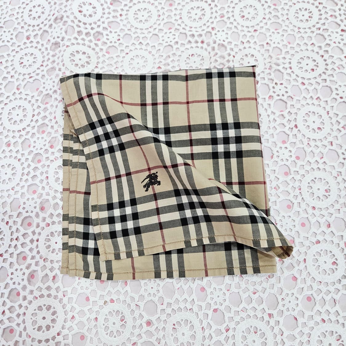 버버리 클래식 노바체크 빈티지손수건 상품이미지3